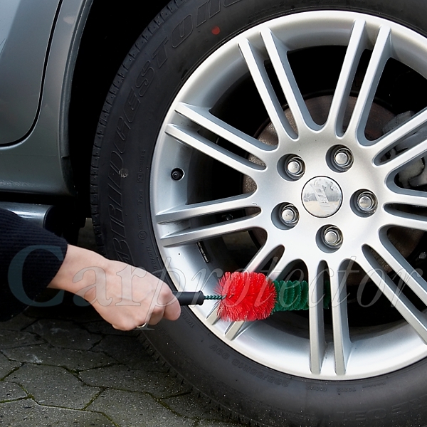 Car Clean Bundle - Profi / 6-teilig---Felgenbürste runde Form